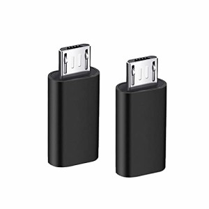 YFFSFDC USB-C → Micro USB アダプタ Type-C (メス) to Micro USB (オス) 変換アダプタ 2個入り マイクロUSB変換アダプター 変換コネク