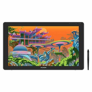 HUION Kamvas22 Plus 液晶ペンタブレットクリスマス＆新年プレゼント 量子ドットディスプレー 色域sRGB カバー率140% Android対応 オンラ