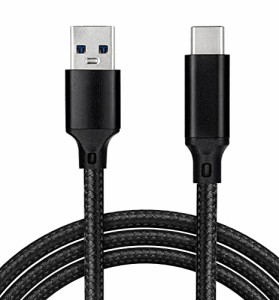 USB C to USBケーブル (1m/ブラック/10Gbpsデータ転送) USB-C & USB-A 3.2(Gen2) ケーブル 60W 20V/3A USB A to USB Cケーブル Xperia/Ga