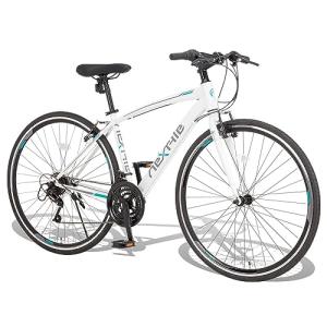 NEX TYLE ロードバイク クロスバイク 自転車 NEXTYLE 子供用自転車 クロスバイク 22インチ 泥除け付き シマノ
