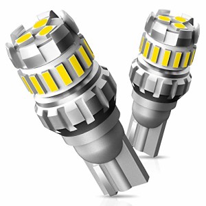 OXILAM T16 LED, バックランプ 爆光 後退灯 キャンセラー内蔵 Canbus T15 W16W バックランプ 無極性 ランプセット ホワイト (2個入)