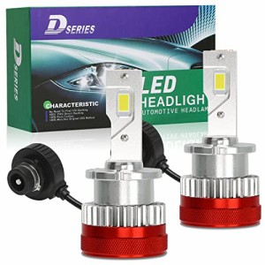 d4s led ヘッドライト ポン付け d4r ledバルブ 車検対応 ヘッドライトバルブ d4s led 爆光 led化 純正交換 35w 55w 6500k 12V 24V 対応 