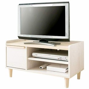 アイリスプラザ テレビ台 32型 テレビボード 北欧風 コンパクト 収納 幅80cm 白 ホワイト IR-TV-004