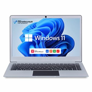 GM-JAPAN ノートパソコン Windows 11 Office搭載 超軽量 薄型 14インチ SSD 256GB/メモリ8GB/WPS Office/Celeron/WIFI/USB3.0/HDMI/WEBカ