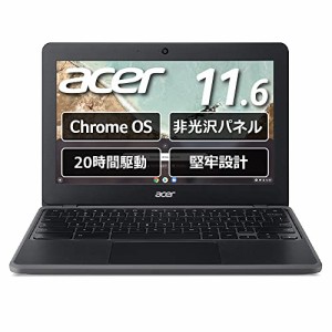 日本エイサー Google Chromebook Acer ノートパソコン C722-H14N 11.6インチ HD 日本語キーボード MediaTek プロセッサー MT8183 4GBメモ