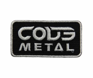 ダーツ雑貨【コスモダーツ】ブランドロゴワッペン CODE METALロゴ