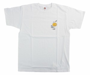 アパレル【コスモダーツ】フルーツオブザルームxコスモダーツ Tシャツ ロイ エヒメ オレンジ ホワイト M