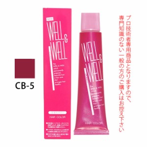 ティアーズ WELL＆WELL ウェル＆ウェル スピーディーヘアカラー CB-5 120g（第1剤） 医薬部外品