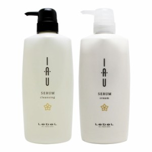 ルベル イオセラム クレンジング ＜シャンプー＞ + クリーム ＜ヘアトリートメント＞ 各600mL セット