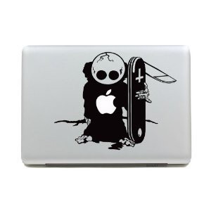 MacBook ステッカー シール Death (13インチ)