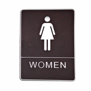 トイレプレート シンプル モダン (WOMEN)