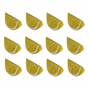 食品サンプル カットフルーツ くし型 12個セット (レモン)