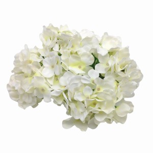 造花 アジサイ 花のみ 直径15cm 10個 (ホワイト)
