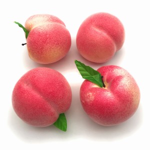 食品サンプル 桃 フルーツ 4個セット
