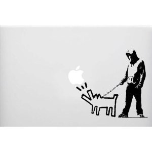 MacBook ステッカー シール Home vicious dog (11インチ)