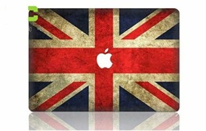 MacBook ビンテージ風 全面 ステッカー シール United Kingdom (11インチ)