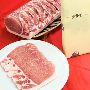 輝ポーク 豚ロース肉 生姜焼き用 300g 国産 きらきらポーク 豚肉 高級 肉 東京 伊勢重