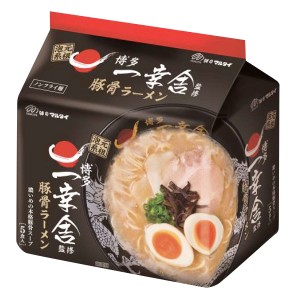 一幸舎監修 豚骨ラーメン 袋麺 5食入6袋2箱 インスタントラーメン 元祖泡系