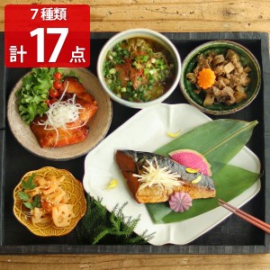 季節のおすすめごちそうセット D 7種17品 詰め合わせ 惣菜 冷凍 おかず 魚 煮物 一人暮らし【北海道・沖縄県・離島 配送不可】