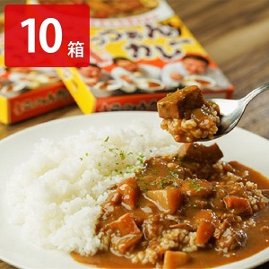 ごっつぁんカレー シーフード 中辛 10箱セット レトルトカレー カレー