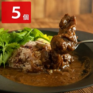 ALOHAスパイスカレー 5個セット レトルトカレー国産 ビーフカレー 鹿児島 ご当地カレー 黒毛和牛 牛スジカレー 惣菜