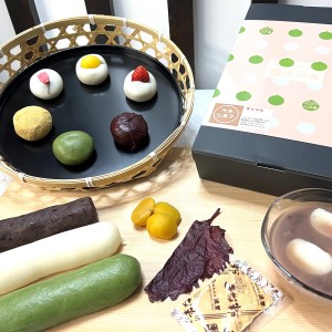 親子で作る！和菓子手作りキット もち菓子 和菓子 手作り キット 草もち 栗だいふく フルーツ大福