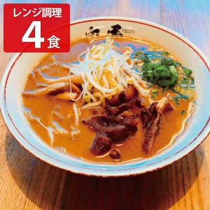 徳島ラーメン奥屋 レンジ 徳島ラーメン 4食セット ラーメン 豚骨醤油