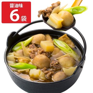 まるい食品 山形の芋煮 醤油味 6袋 惣菜 いも煮 和惣菜 汁物