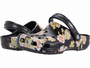 crocs クロックス レディース 女性用 シューズ 靴 クロッグ Classic Printed Floral Clog Black/Floral【送料無料】