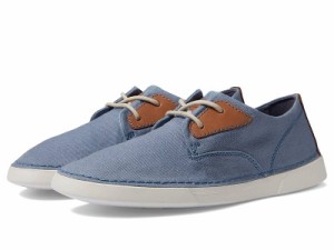 Clarks クラークス メンズ 男性用 シューズ 靴 スニーカー 運動靴 Gereld Tie Blue Textile【送料無料】