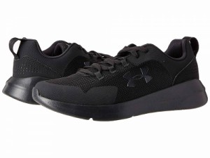 Under Armour アンダーアーマー メンズ 男性用 シューズ 靴 スニーカー 運動靴 Essential Black/Black/Black【送料無料】