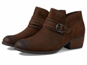 Clarks クラークス レディース 女性用 シューズ 靴 ブーツ アンクル ショートブーツ Charlten Bay Dark Tan Suede【送料無料】