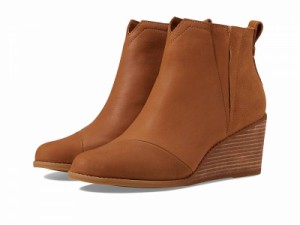 TOMS トムス レディース 女性用 シューズ 靴 ブーツ アンクル ショートブーツ Clare Tan Leather/Suede【送料無料】