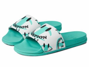 Champion チャンピオン レディース 女性用 シューズ 靴 サンダル Ipo Squish Smile Teal White【送料無料】