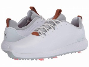 PUMA Golf プーマ ゴルフ メンズ 男性用 シューズ 靴 スニーカー 運動靴 Ignite PwrAdapt Leather 2.0 Puma White/Puma【送料無料】