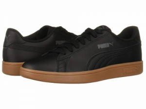 PUMA プーマ メンズ 男性用 シューズ 靴 スニーカー 運動靴 Smash V2 L Puma Black/Gum【送料無料】