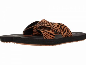 Vans バンズ レディース 女性用 シューズ 靴 サンダル Cross Strap (Animal Stripes) Multi/Black【送料無料】