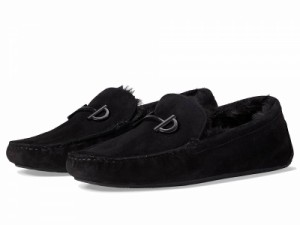 Cole Haan コールハーン レディース 女性用 シューズ 靴 ローファー ボートシューズ Tully Driver Black Suede/Black【送料無料】