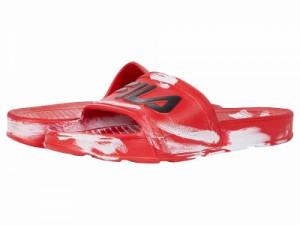 Fila フィラ メンズ 男性用 シューズ 靴 サンダル Sleek Slide Marble Fila Red/White/Black【送料無料】