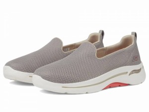 SKECHERS Performance スケッチャーズ レディース 女性用 シューズ 靴 スニーカー 運動靴 Go Walk Arch Fit Taupe/Coral【送料無料】