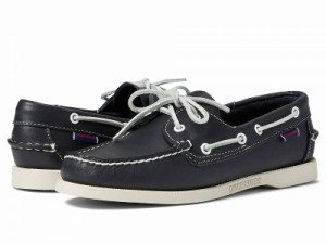 Sebago セバゴ レディース 女性用 シューズ 靴 ボートシューズ Docksides Portland Blue Navy【送料無料】