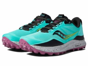 Saucony サッカニー レディース 女性用 シューズ 靴 スニーカー 運動靴 Peregrine 12 Cool Mint/Acid【送料無料】