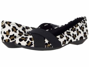 Anne Klein アン クライン レディース 女性用 シューズ 靴 フラット Oalise Ice Leopard【送料無料】