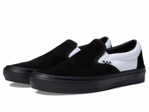 Vans バンズ メンズ 男性用 シューズ 靴 スニーカー 運動靴 Skate Slip-On Black/Black/White【送料無料】