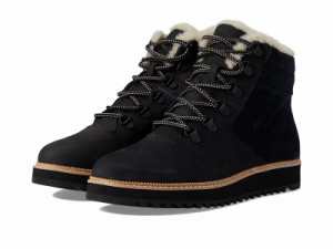 TOMS トムス レディース 女性用 シューズ 靴 ブーツ レースアップ 編み上げ Mojave Water Resistant Black Nubuck【送料無料】