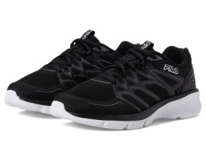 Fila フィラ レディース 女性用 シューズ 靴 スニーカー 運動靴 Memory Wanderun Black/Castlerock/White【送料無料】