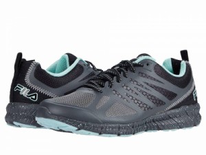 Fila フィラ レディース 女性用 シューズ 靴 スニーカー 運動靴 Speedstride TR Black/Castlerock/Fashion Aqua【送料無料】