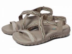 SKECHERS スケッチャーズ レディース 女性用 シューズ 靴 サンダル Reggae Stay Together Taupe/Natural【送料無料】