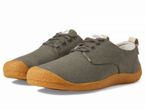 Keen キーン メンズ 男性用 シューズ 靴 スニーカー 運動靴 Mosey Derby Canvas Black Olive/Black Olive【送料無料】