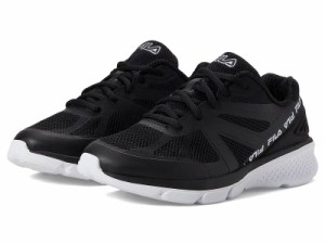 Fila フィラ レディース 女性用 シューズ 靴 スニーカー 運動靴 Memory Cryptonic 9 Black/Black/White【送料無料】